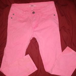 Girls neon pink size 5 jeans by my ruum